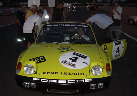 I Copenhagen Historic Grand Prix skal Mike Rockenfeller dele denne Porsche 914/6 GT gr.4 fra 1971 med dens ejere, Heiko Ostmann.